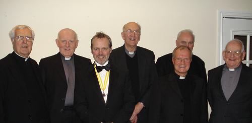 Clergy at Wharfedale clergy dinner. pic:JamesHagerty
