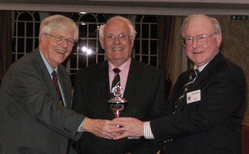 Ken Wright, Frank Rowett, John Notley. Pic:HNorwood