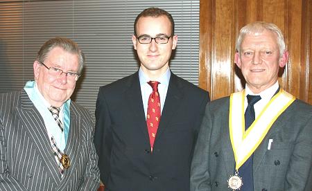 Enrolment of Bro Ben Delaney. pic:Bernard Swift