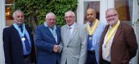 Ted Billington is welcomed into the Association