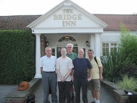 Arrived at the Bridge Inn, Walshford. Pic:DavidStockdale 